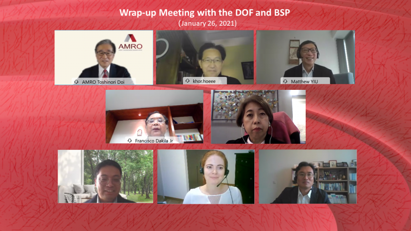 Wrap-up meeting with DOF and BSP